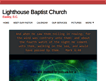 Tablet Screenshot of lighthousebaptistchurcheasley.org